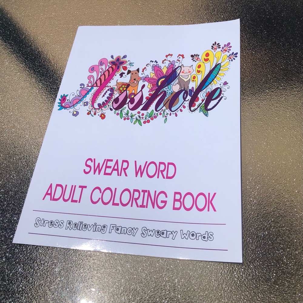 COPY - COPY - ADULT Swear coloring book